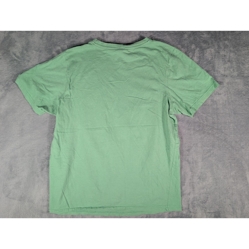 Kappa Womens Green Tropical Resort Graphic T-Shirt Omni Logo Short Sleeve Small - Picture 2 of 12
